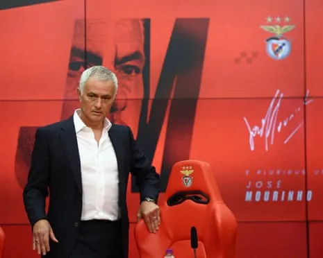 Mourinho Appointed as Sport Lisboa e Benfica's New Coach Until 2027